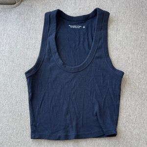 Abercrombie & Fitch Navy Tank Top